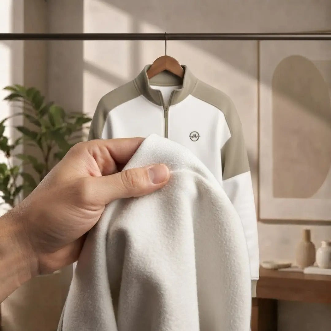 Men's Colorblock Half-Zip Sweatshirt